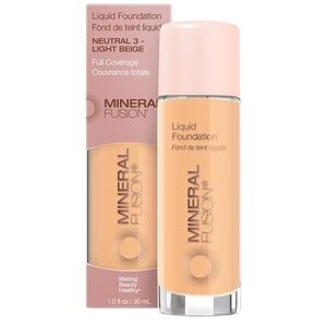 Mineral Fusion Liquid Foundation Neutral 3 Light Beige